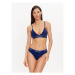 Calvin Klein Underwear Podprsenka Bralette 000QF7186E Tmavomodrá