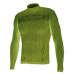 BIOTEX Cyklistické tričko s dlhým rukávom - 3D TURTLENECK - zelená