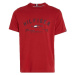 Tommy Hilfiger GRAPHIC S/S TEE Pánske tričko, červená, veľkosť