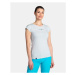 Women's cotton T-shirt KILPI LOS-W Light gray