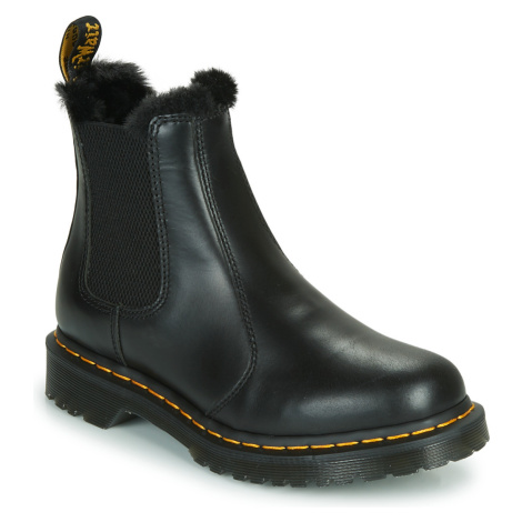 Dr. Martens  2976 LEONORE DARK GREY ATLAS  Polokozačky Čierna Dr Martens