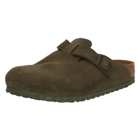 BIRKENSTOCK Dreváky &#039;Boston&#039;  zelená