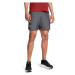 Pánske tréningové kraťasy UNDER ARMOUR UA LAUNCH 7 HEATHER SHORTS-BLK