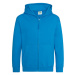 Just Hoods Detská mikina na zips JH050J Sapphire Blue