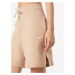 Nike Sportswear Nohavice 'Phoenix fleece'  svetlobéžová / biela
