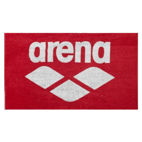 Uterák arena pool soft towel červená
