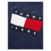 Tommy Jeans Sveter Flag DM0DM17762 Tmavomodrá Relaxed Fit