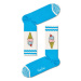 Happy Socks Ponožky Vysoké Unisex CRE01-6300 Modrá