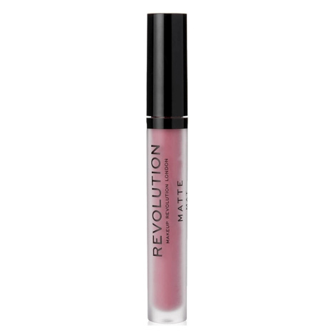 Makeup Revolution  Matte Lip Gloss - 117 Bouquet  Lesky na pery Ružová