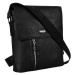 Pánska crossbody taška z ekokože - Rovicky R-951 Black