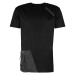 Les Hommes  LKT152 703 | Oversized Fit Mercerized Cotton T-Shirt  Tričká s krátkym rukávom Čiern