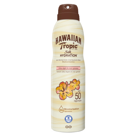 Hawaiian Tropic Hodvábny hydratačný sprej SPF50 220 ml