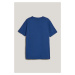 TRIČKO GANT REG TONAL SHIELD SS T-SHIRT RICH BLUE