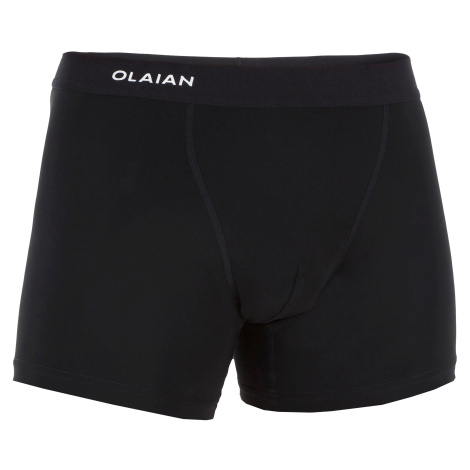 Pánske boxerky pod boardové šortky Kola čierne OLAIAN