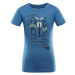 Children's cotton T-shirt ALPINE PRO BIGERO vallarta blue variant pc