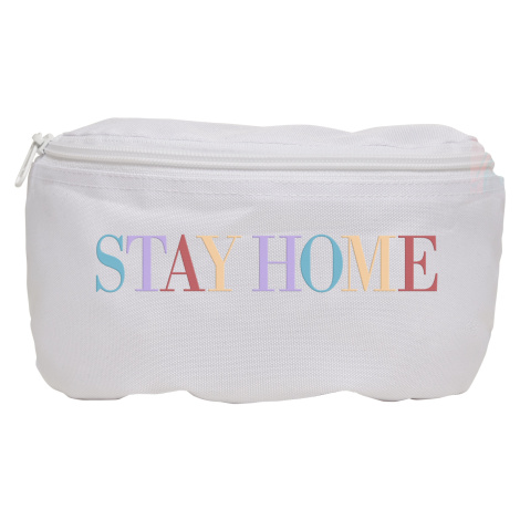 Stay Home Hip Bag White mister tee