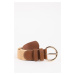 DEFACTO Women's Straw Braid Belt