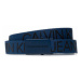 Calvin Klein Jeans Dámsky opasok Canvas Logo Belt IU0IU00125 Tmavomodrá