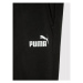 Puma Teplákové nohavice Essential Logo 586974 Čierna Regular Fit