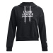 UNDER ARMOUR-Essential Script Hoodie-BLK-1374107-001 Čierna