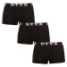 3PACK pánske boxerky Styx športová guma čierne (G9606060)