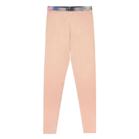 Diesel Legíny - UFLB-FAUSTIN-LP-MF TROUSERS ružové