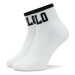 Polo Ralph Lauren Súprava 3 párov vysokých dámskych ponožiek 455908159002 Biela