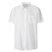 LIVERGY® Pánska ľanová košeľa (biela)