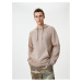 Koton Hooded Sweatshirt Kangaroo Pocket Detailed Long Sleeve