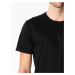 5pack pánskych čiernych tričiek AGEN - XXL