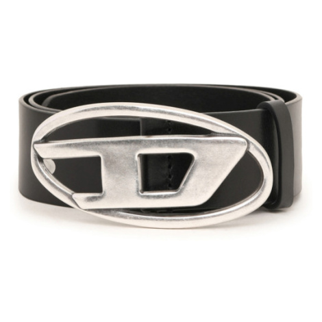 Opasok Diesel Oval D Logo B-1Dr Belt Black