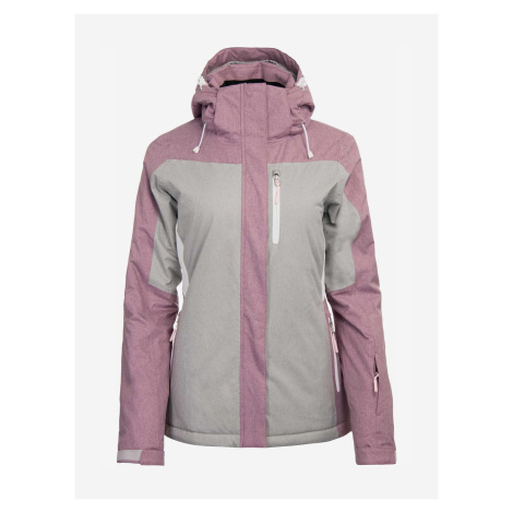 Zimné bundy pre ženy Alpine Pro - ružová, sivá