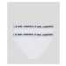 Spodná Bielizeň Karl Lagerfeld Logo Brief 2-Pack Biela