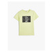 Koton Hologram Printed T-Shirt Short Sleeved Crew Neck Cotton
