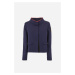 Mikina La Martina Woman Fleece Double Jersey Scu Navy