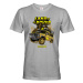 Pánské tričko s potlačou Land Rover Camel - tričko pre milovníkov aut