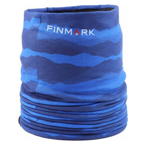 Finmark FSW-113 Multifunkčná šatka, modrá, veľkosť