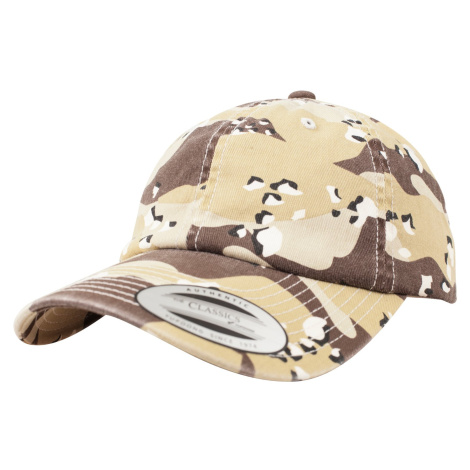 Low Profile Camo Washed Cap Retro Desert Camouflage