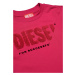 Tričko Diesel Trecrowlogo Ml T-Shirt Červená