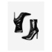 ONLY Čižmy 'Sock Heeled Boots'  čierna