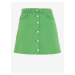 Zelená dámska džínsová sukňa Tommy Jeans