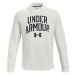 Under Armour Rival Terry Collegiate Onyx White/Black Fitness mikina