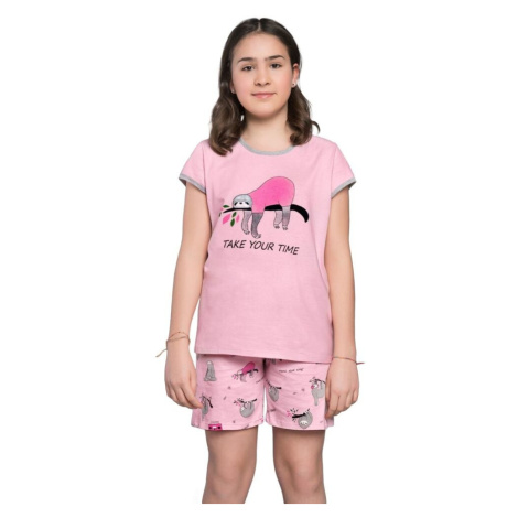 Dievčenské pyžamo Lalima ružové Italian Fashion