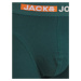 Jack & Jones Junior Nohavičky 'JACScott'  námornícka modrá / petrolejová / čierna / biela