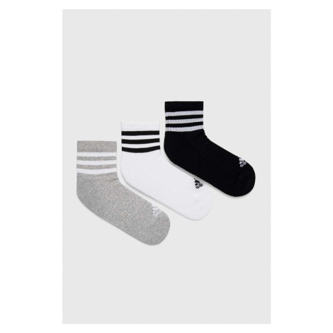 Ponožky adidas Performance 3-pak čierna farba, IC1318