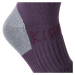 Dámske futbalové ponožky FSK500 fialové
