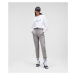 Mikina Karl Lagerfeld Logo Blouson Sweatshirt Biela