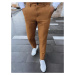 Jednobarevné velbloudí chino kalhoty Dstreet UX3974 pro muže s33