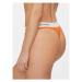 Calvin Klein Underwear Stringové nohavičky 0000F3786E Oranžová