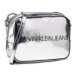 Calvin Klein Jeans Kabelka Sculpted Camera Bag Silver Body K60K608377 Strieborná